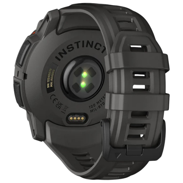 Ceas inteligent Garmin Instinct 3 Solar Black 1.1" | 50 mm | Fibră polimerică durabilă/Silicon
| 010-02935-00 photo 4