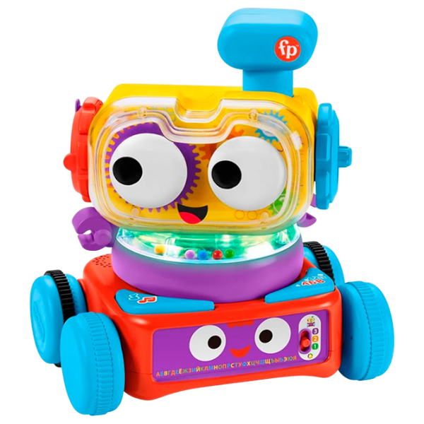 Jucărie muzicală Fisher Price 4 in 1 HCK37 Multicolor Pentru copii, 0.6+ photo 2