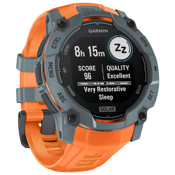 Ceas inteligent Garmin Instinct 3 Solar Gray 1.1" | 50 mm | Fibră polimerică durabilă/Silicon
| 010-02935-01 photo 3