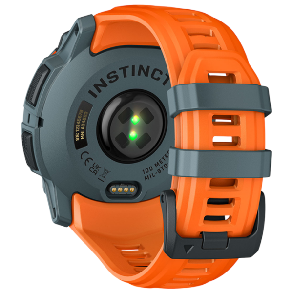 Ceas inteligent Garmin Instinct 3 Solar Gray 1.1" | 50 mm | Fibră polimerică durabilă/Silicon
| 010-02935-01 photo 4