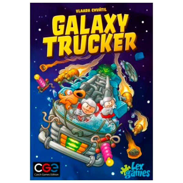 Joc de masă Lex Games Galaxy Trucker Dezvoltare, 8+