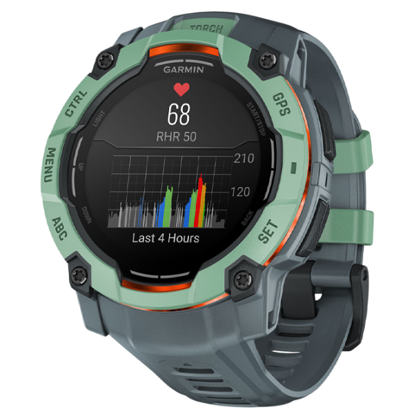 Умные часы Garmin Instinct 3 Неотропический  1.3" | 50 мм | Прочное полимерное волокно/Силикон
| 010-03020-01 photo 6