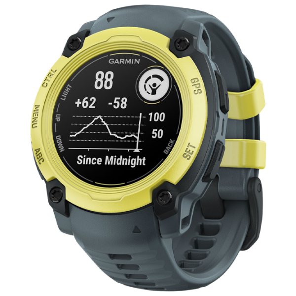 Ceas inteligent Garmin Instinct E Lime 0.86" | 40mm | Fibră polimerică durabilă/Silicon
| 010-02932-01 photo 1
