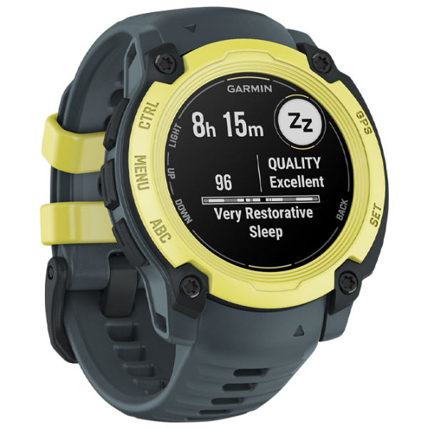 Ceas inteligent Garmin Instinct E Lime 0.86" | 40mm | Fibră polimerică durabilă/Silicon
| 010-02932-01 photo 3