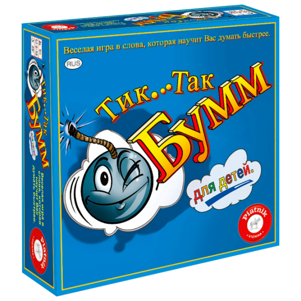 Настольная игра Piatnik Tick Tack Bumm Junior Развитие, 5+ photo 1