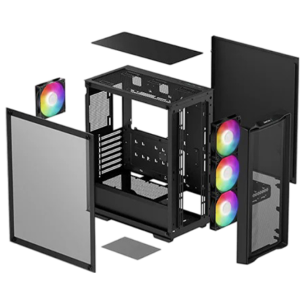 Корпус Deepcool CC560 Mesh v2 Черный micro ATX photo 9