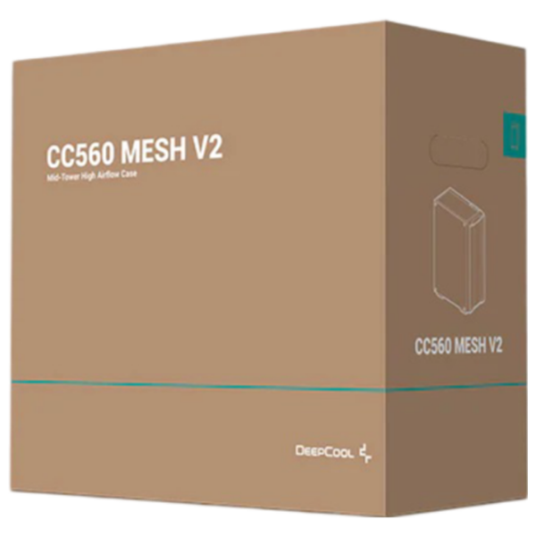 Корпус Deepcool CC560 Mesh v2 Черный micro ATX photo 10