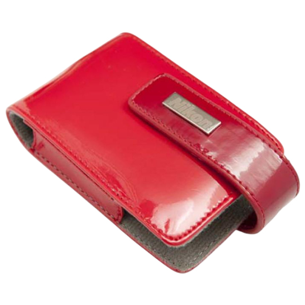 Geantă pentru aparat foto Nikon CS-S27 Red Piele artificială photo 2