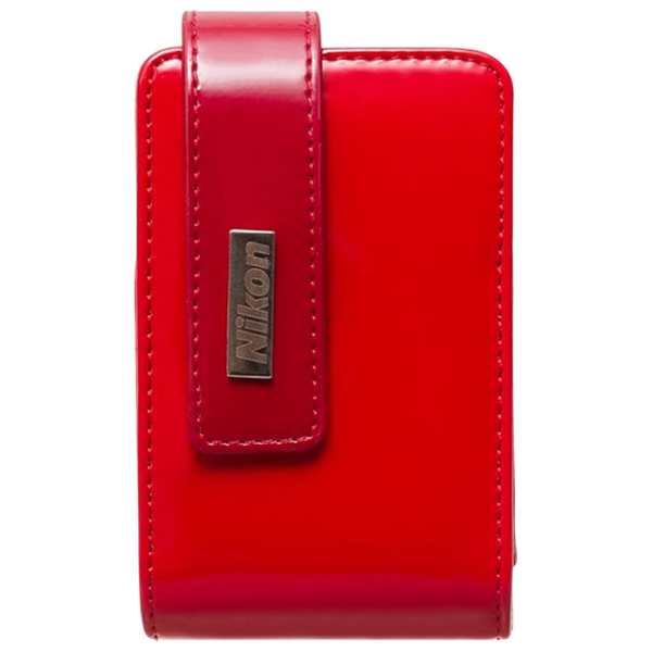 Geantă pentru aparat foto Nikon CS-S27 Red Piele artificială photo 3