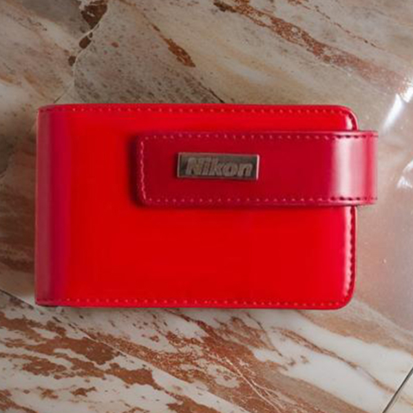 Geantă pentru aparat foto Nikon CS-S27 Red Piele artificială photo 5