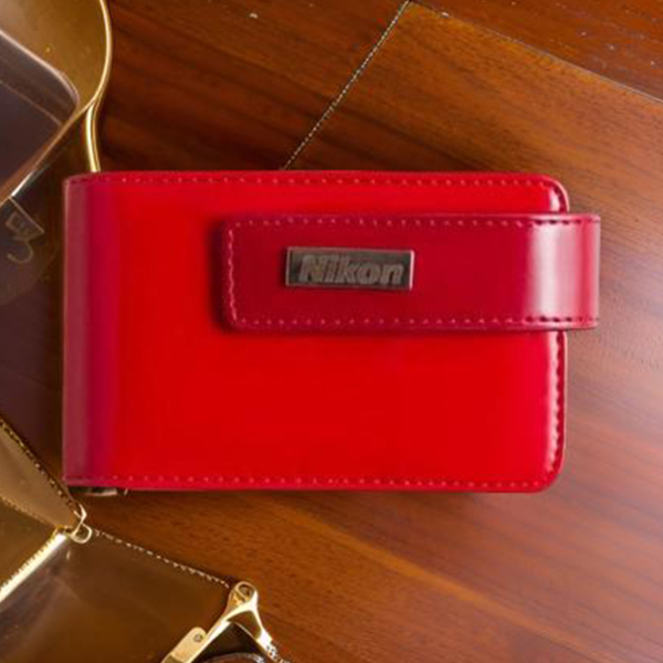 Geantă pentru aparat foto Nikon CS-S27 Red Piele artificială photo 7