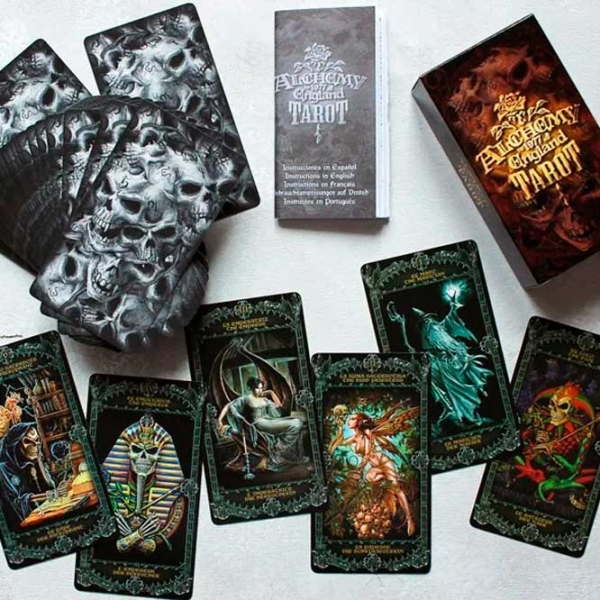 Joc de masă Fournier Tarot Alchemy of England Carti de joc, 18+ photo 3