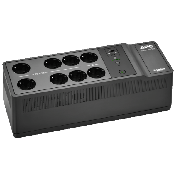 ИБП APC BE850G2-GR (520 / 850) Черный  photo 1