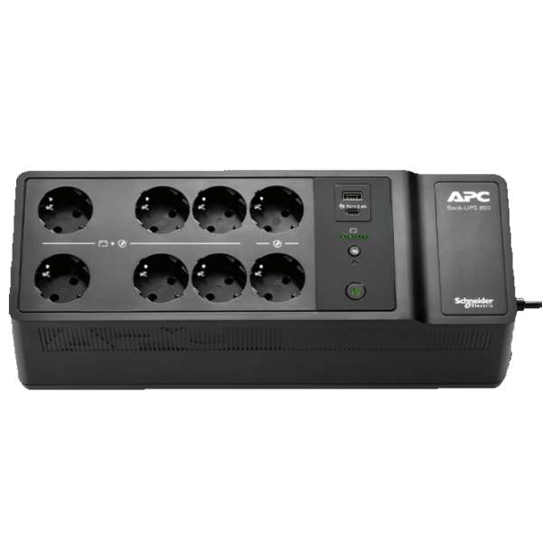 ИБП APC BE850G2-GR (520 / 850) Черный  photo 3