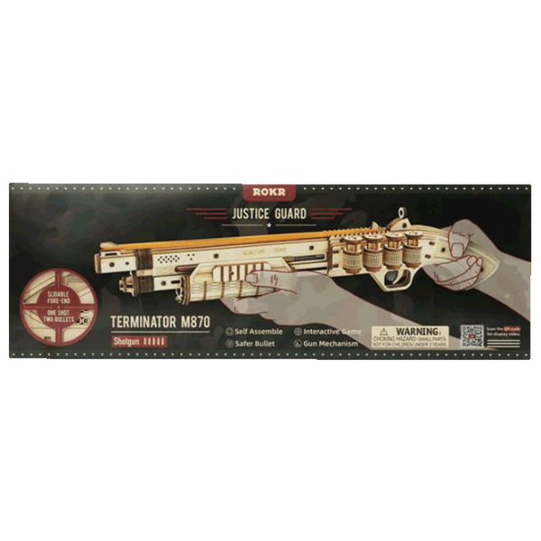 Puzzle ROKR M870 Terminator (6946785110241) Numărul de piese: 254, Vârsta recomandată: 12+ photo 2