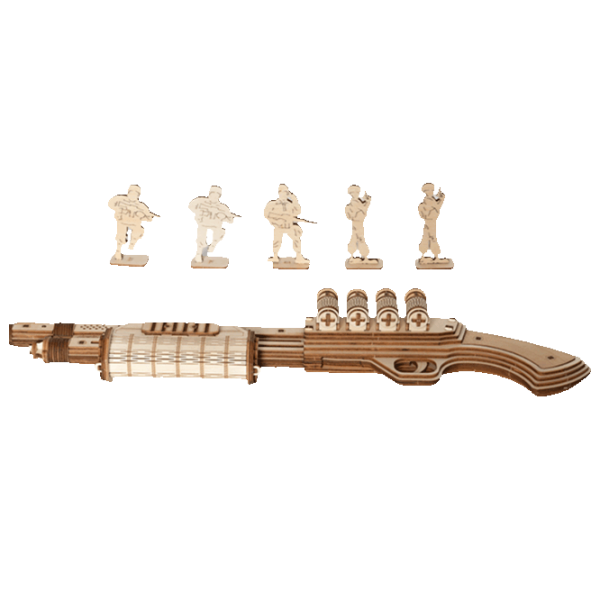 Puzzle ROKR M870 Terminator (6946785110241) Numărul de piese: 254, Vârsta recomandată: 12+ photo 3