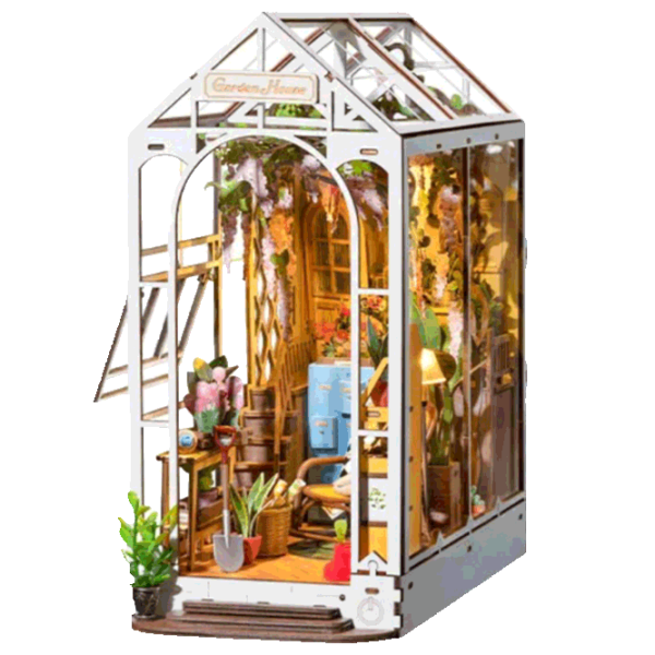 Puzzle ROBOTIME Garden house (6946785119145) Numărul de piese: 176, Vârsta recomandată: 12+ photo 1