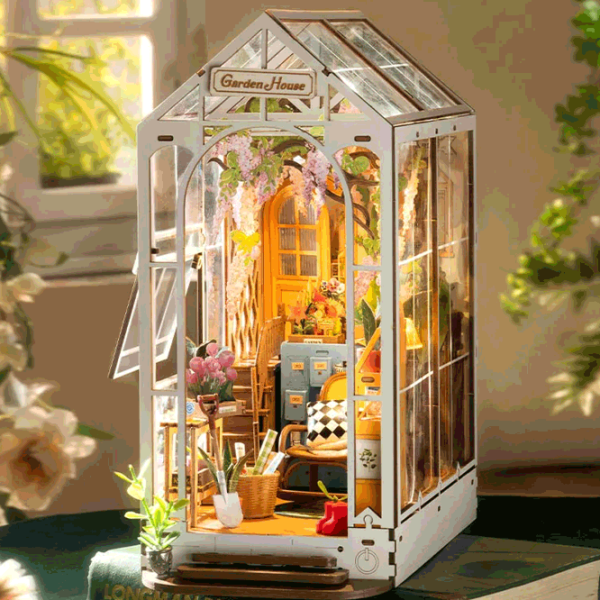 Puzzle ROBOTIME Garden house (6946785119145) Numărul de piese: 176, Vârsta recomandată: 12+ photo 2