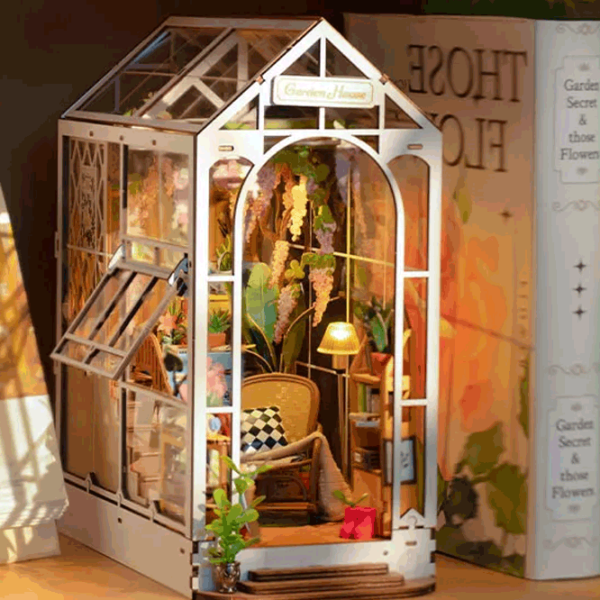 Puzzle ROBOTIME Garden house (6946785119145) Numărul de piese: 176, Vârsta recomandată: 12+ photo 6