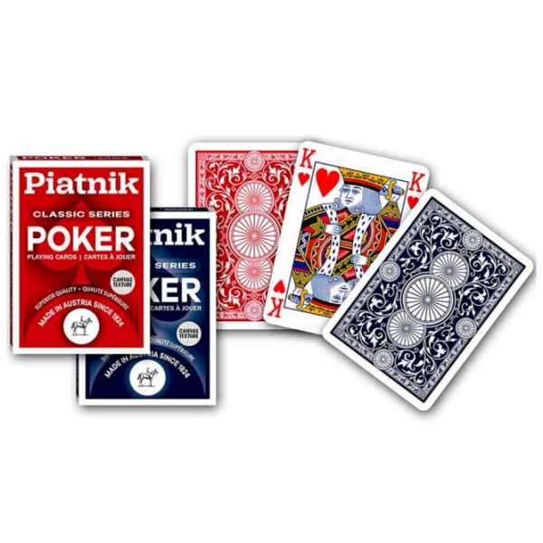 Настольная игра Piatnik Poker Classic Series Игральные карты, 8+ photo 2