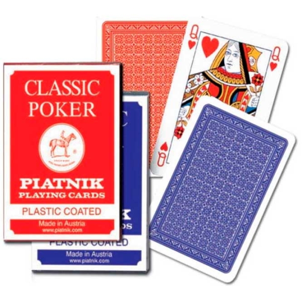 Joc de masă Piatnik Classic Poker Carti de joc, 8+ photo 2