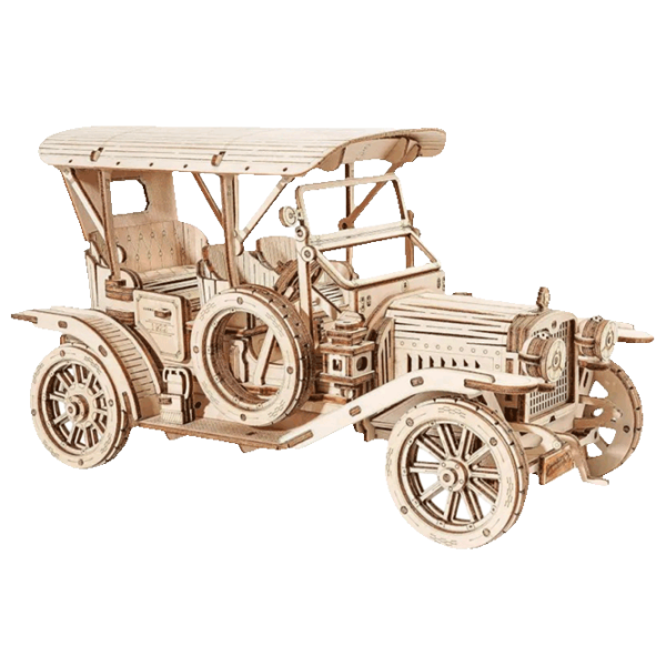Puzzle ROKR Vintage Car (6946785119138) Numărul de piese: 298, Vârsta recomandată: 8+ photo 2