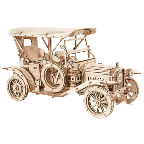 Puzzle ROKR Vintage Car (6946785119138) Numărul de piese: 298, Vârsta recomandată: 8+ photo 2