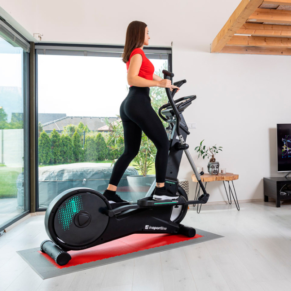 Bicicletă eliptică Insportline Kapekor Gray 150 kg photo 11