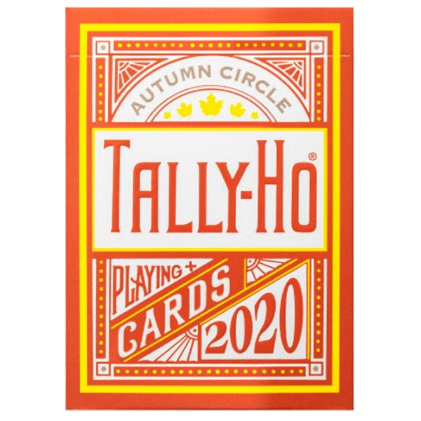 Joc de masă United States Playing Card Company Tally-Ho Autumn Circle Carti de joc, 8+