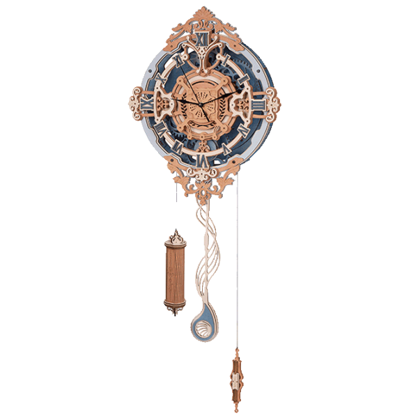 Puzzle ROKR Wall clock with romantic notes (6946785118094) Numărul de piese: 231, Vârsta recomandată: 14+ photo 1