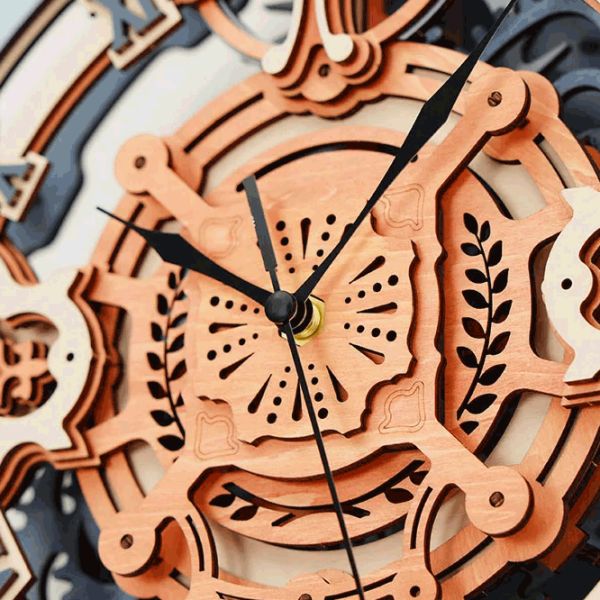 Puzzle ROKR Wall clock with romantic notes (6946785118094) Numărul de piese: 231, Vârsta recomandată: 14+ photo 7