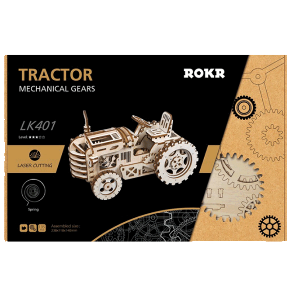 Puzzle ROBOTIME Tractor (6946785165937) Numărul de piese: 135, Vârsta recomandată: 14+ photo 2