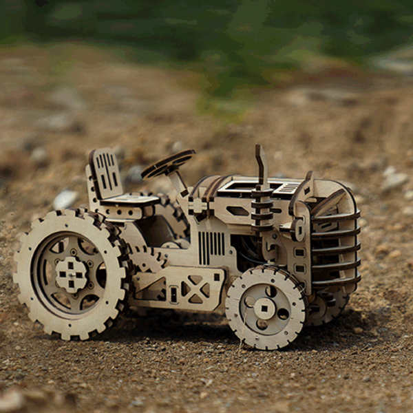 Puzzle ROBOTIME Tractor (6946785165937) Numărul de piese: 135, Vârsta recomandată: 14+ photo 3