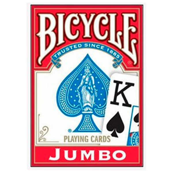Joc de masă United States Playing Card Company International Jumbo Carti de joc, 8+