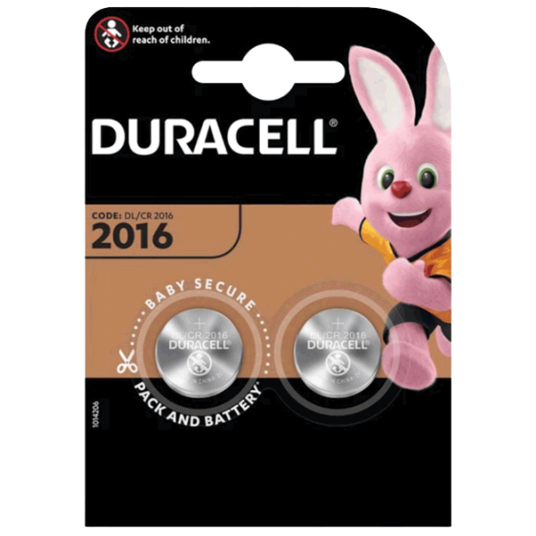Baterie Duracell CR2016 CR2016 (2 buc.)  photo 1