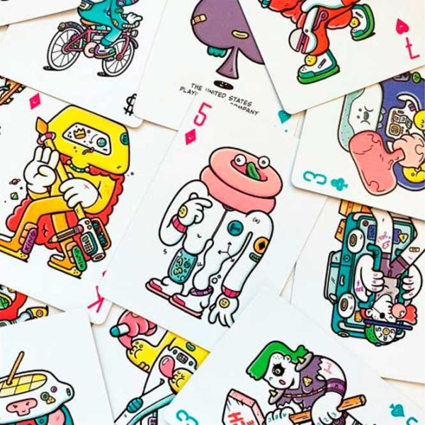 Joc de masă United States Playing Card Company Brosmind Four Gangs Carti de joc, 8+ photo 3