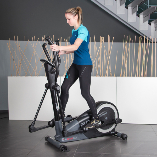Bicicletă eliptică Insportline Atlanta Black 150 kg photo 9