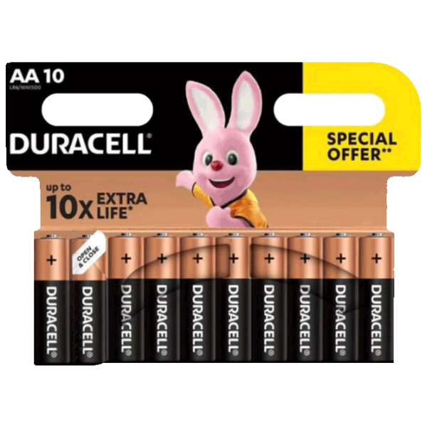Baterie Duracell Basic AA (10 buc.)  photo 1