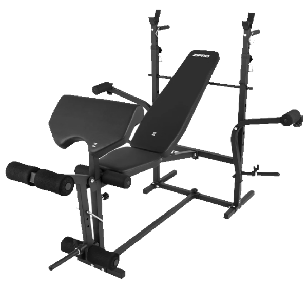 Bancă fitness Zipro Ripped Black Antrenamente de forță photo 4