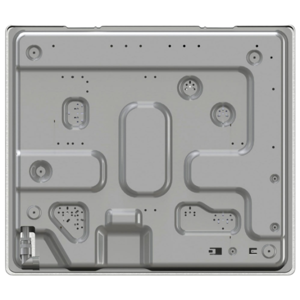 Plită încorporabilă pe gaz Gorenje GW 641 XHF Inox Inox, Gratare: Fontă photo 5