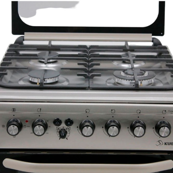Плита KUBB TDS7302MGALtVss Lux FFD Нержавеющая сталь Тип плиты: Газовая, , Тип духовки: Электрическая photo 4