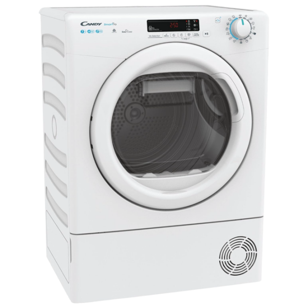 Mașină de uscat rufe Candy CSO4H7A1DE-S White 7 kg, A+ photo 2