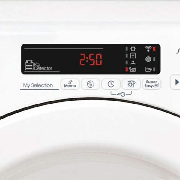 Mașină de uscat rufe Candy CSO4H7A1DE-S White 7 kg, A+ photo 4