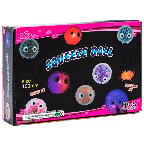 Jucărie antistres Insportline Squishy Ball Multicolor Multicolor / 3+ photo 4