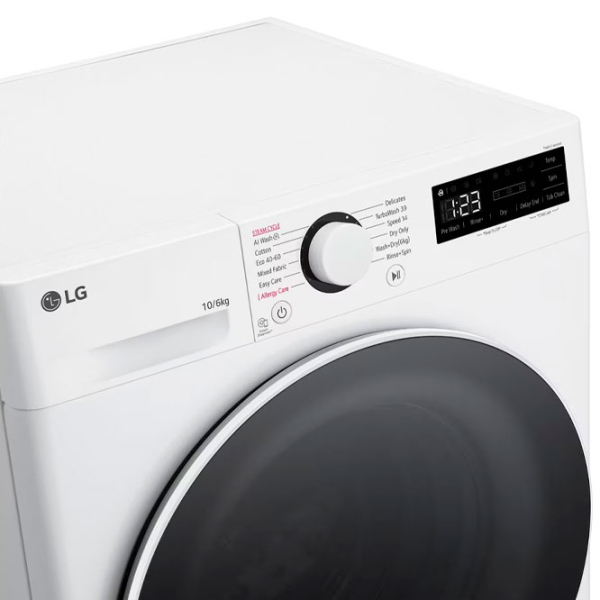 Mașină de spălat cu uscător LG F4DR510S0W White 10 kg, 1400 rpm, A photo 13