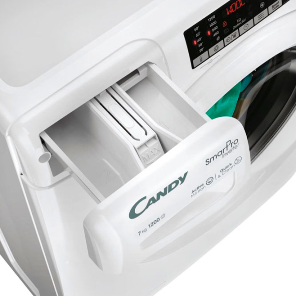 Mașină de spălat Candy CO4 274TWM6/1-S White 7 kg, 1200 rpm, A photo 8