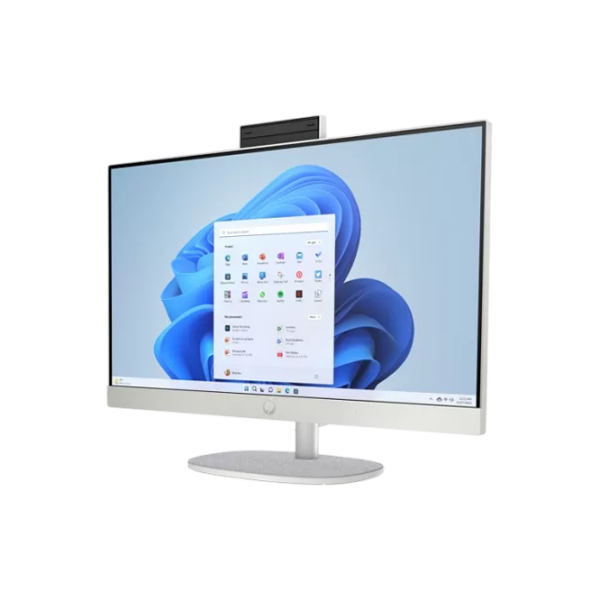 All-in-One PC HP AIO 24-cr0017ci White 23.8" Full HD IPS AMD Ryzen 5 7250U 8 GB 512 GB  photo 2