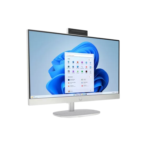All-in-One PC HP AIO 24-cr0017ci White 23.8" Full HD IPS AMD Ryzen 5 7250U 8 GB 512 GB  photo 3