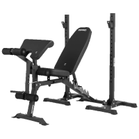 Bancă fitness Zipro Superset Black Antrenamente de forță