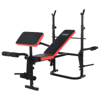 Bancă fitness FunFit 3863 Black Antrenamente de forță